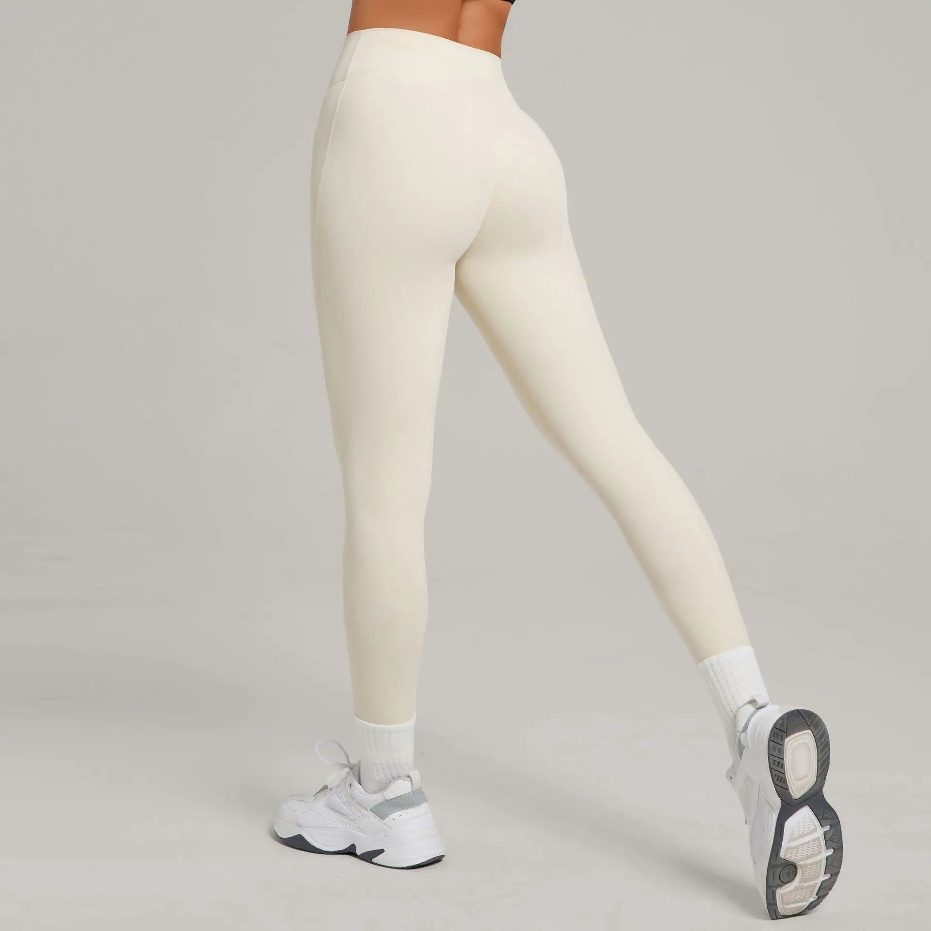 Women's Gym Workout Trousers Hip-lifting Quick-dry Yoga Pants Slimming Tight-fitting Fitness Outdoor Running Sports Long Pants