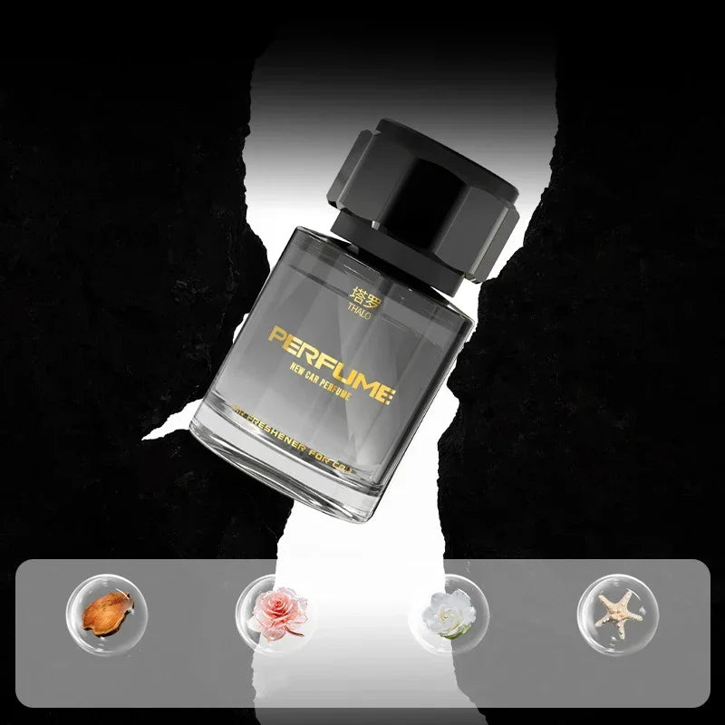 Fresh Natural Car Aromatherapy 110ml Long-lasting Fragrance Air Freshen Car Perfume Remove Odor Living Room Home Floral Perfume