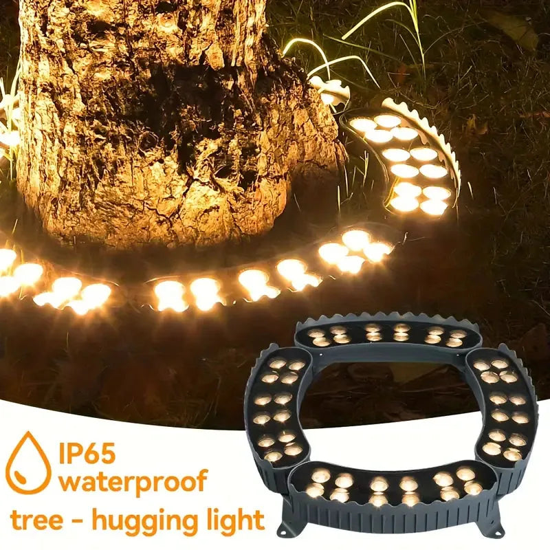 Outdoor LED Lawn Spotlights RGB Tree Holding Light IP65 Waterproof Landscape Lighting Lamp for Garden Path Large Tree Decor Lamp