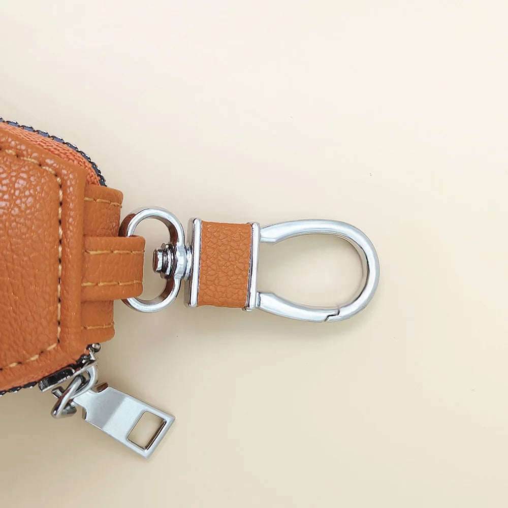 Men's and Women's Key Bag Wallet Large Capacity Multi-function Key Chain Storage Bag Simple and Small Household