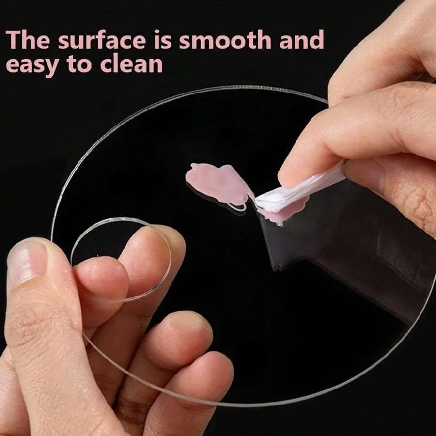 Clear Acrylic Makeup Mixing Palette Portable Multifunction Cosmetic Foundation Art Blending Palette for Eyeshadow Lipstick Nail