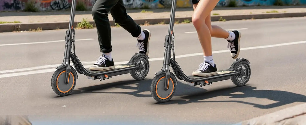 Sigravy Electric Scooter for Kids,Teens,Teenager, Students, Foldable Commuter E Scooter for Teens, 350W Motor, 19 MPH, Up to 26 Miles Range, 8.5" Solid Tires, Cruise Control, 19MPH Max Speed, LED Display,APP Control