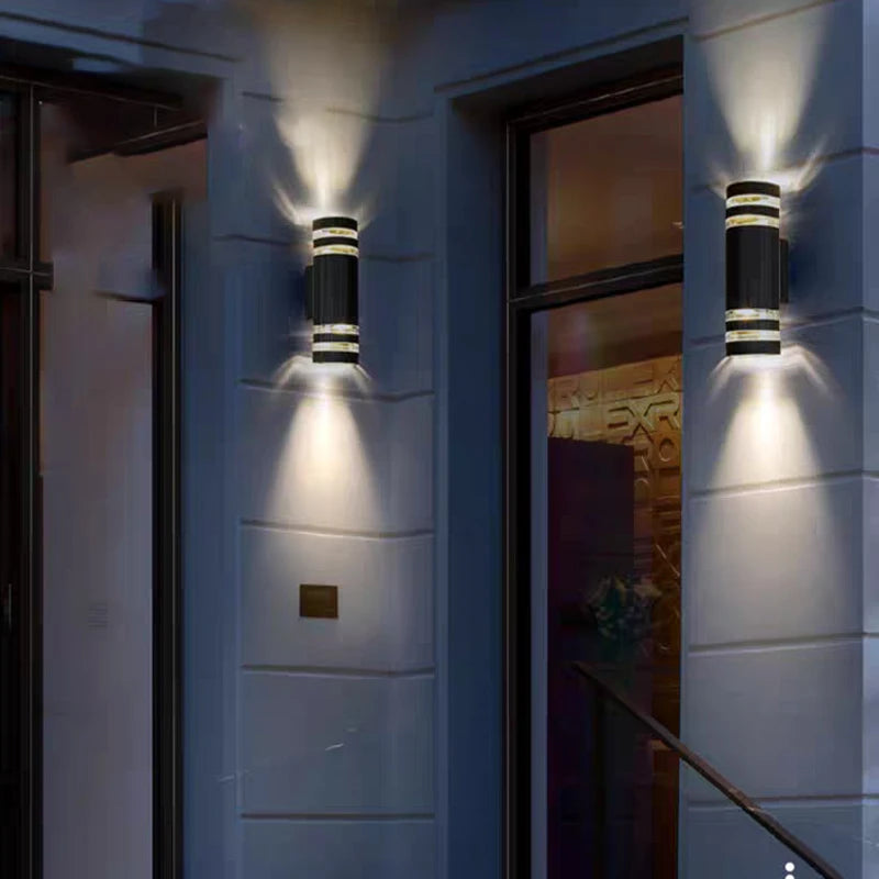 Outdoor LED Wall Lights E27 Up Down Exterior Wall Sconce IP65 Waterproof Led Sconce Lamp for Porch Front Door Garden Wall Lamp