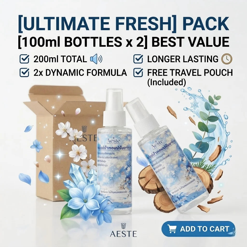 100ml Room Air Freshener Spray Long Lasting Fragrance Deodorizer for Home Bathroom Car Office