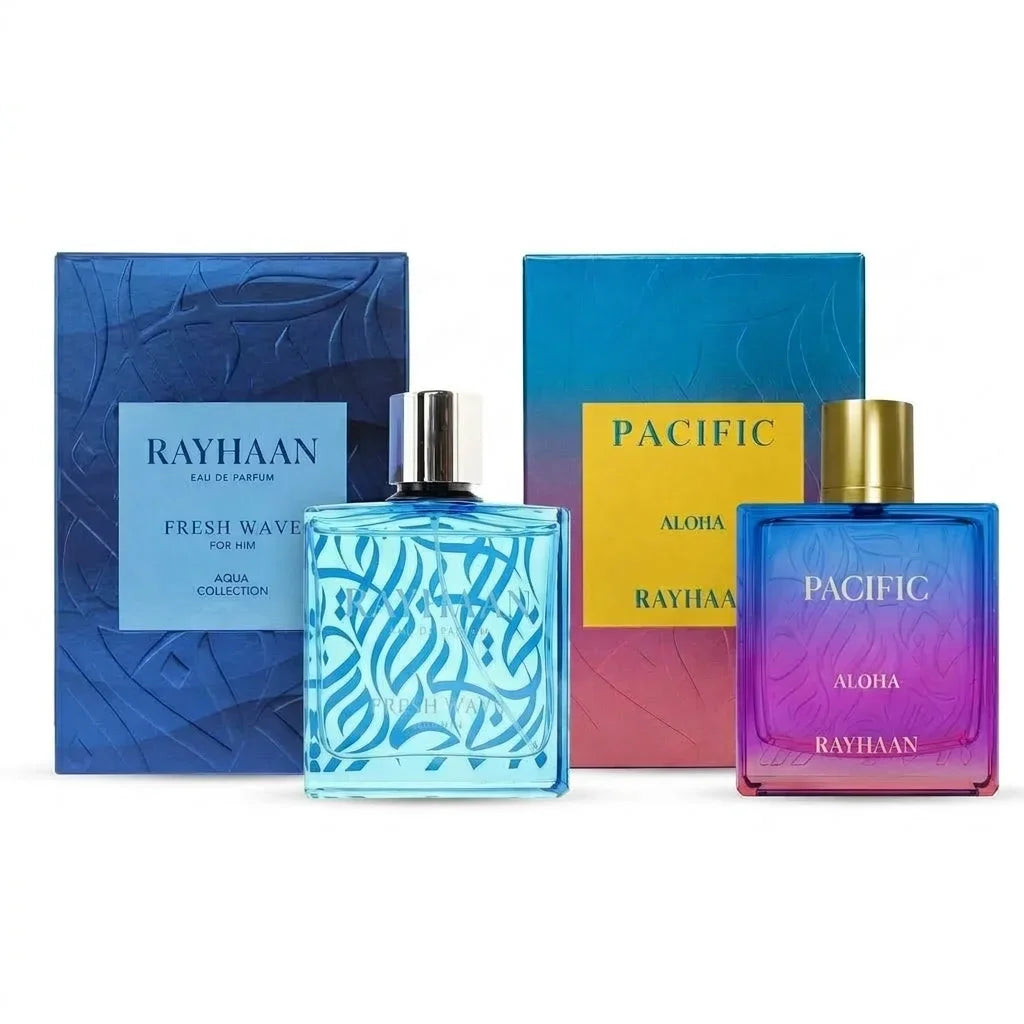 Jungle Vibe Tropical Vibe Pacific Aura Aloha Fresh Wave Men Eau de Parfum Long Lasting Spray Fragrance For Him Scent