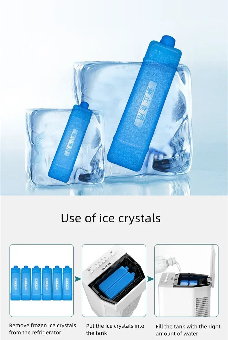 Small Air Conditioning Fan: Air Cooler. Single Cooler Fan. Mobile Air Conditioning Fan. Ventilateur Portable.