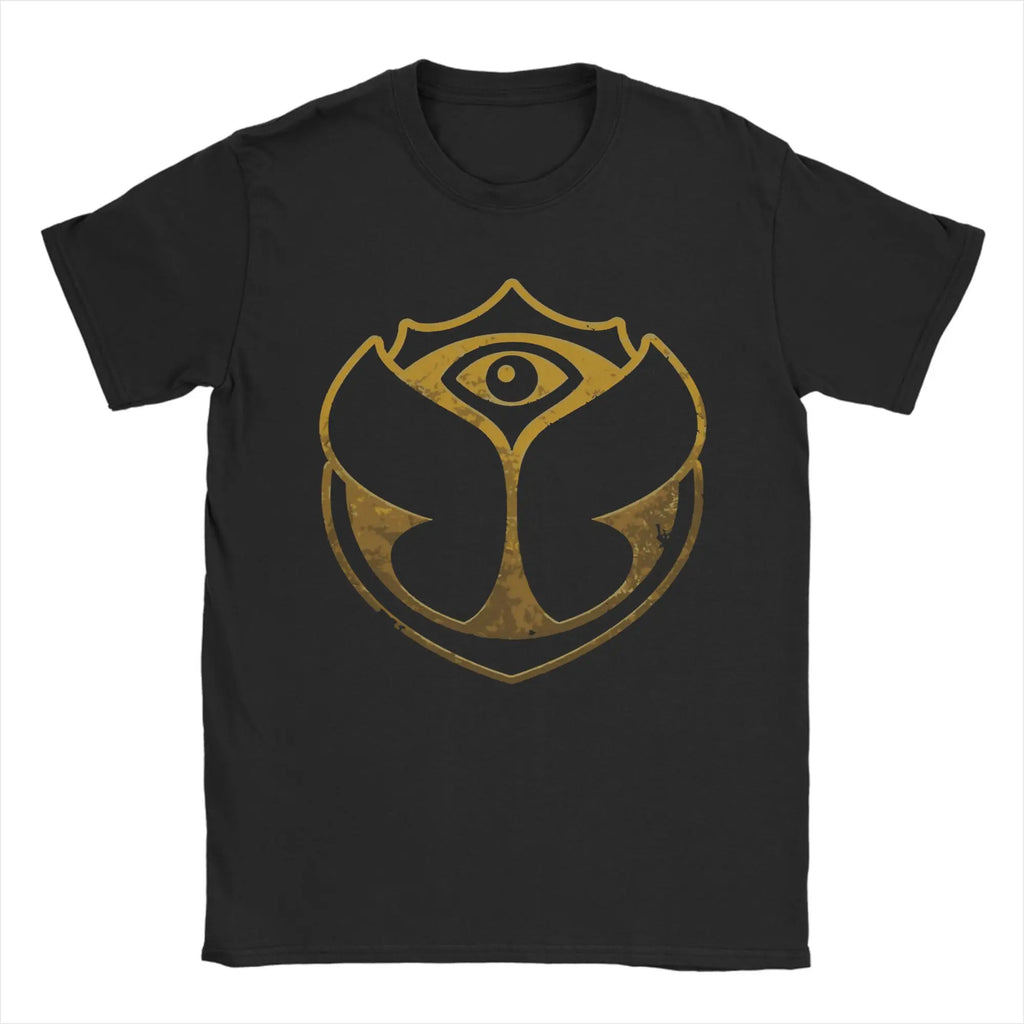Tomorrowland Belgium 2025 Festival Trip Magical Futuristic Festival T Shirt Beach T Shirts Man Cotton Tees Short Sleeves Tshirt