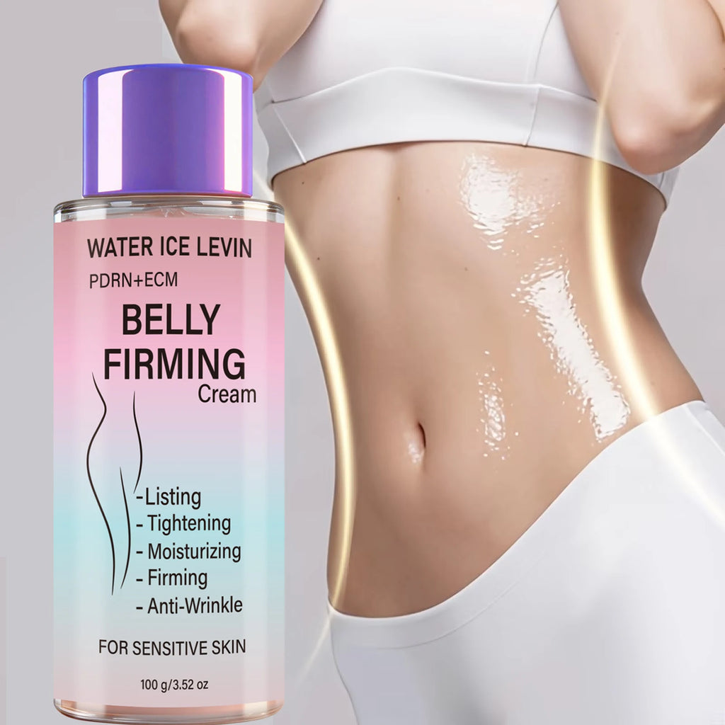PDRN ECM Belly Firming Cream for Sensitive Skin, Collagen Hydrating Tightening Anti-Wrinkle Abdominal Care