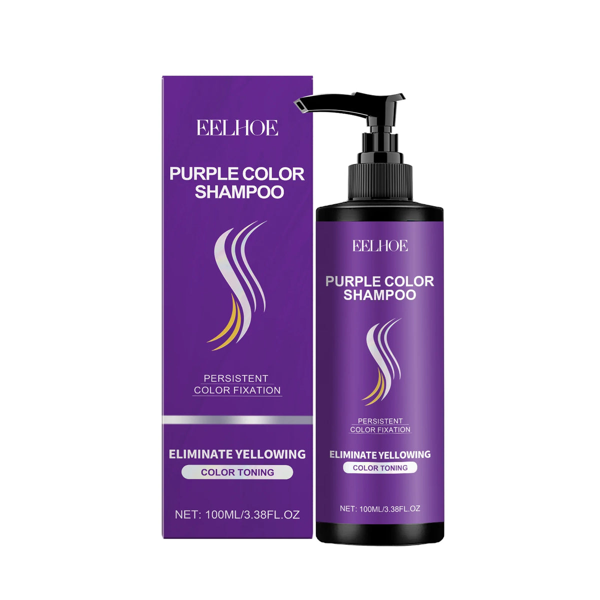 Purple Color Hair Mask Dyed Hair Lock Hair Color Repair Damaged Hair Smooth Cleansing Naturalc Gentle Nonirritating Hair Care
