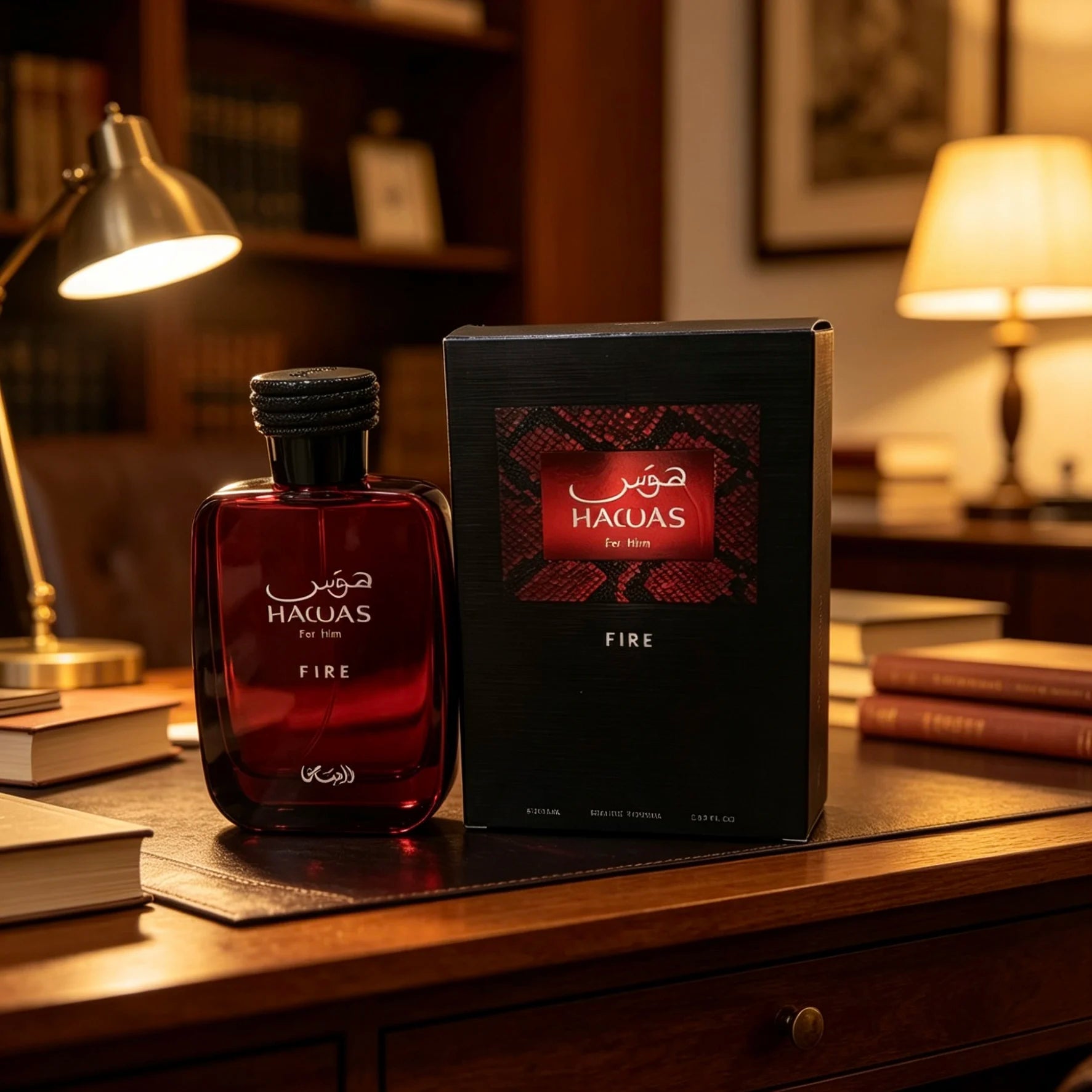 Hawas Fire For Him Eau De Parfum 100ml Perfume For Men Long Lasting Fragrance
