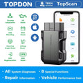 TOPDON TopScan Lite Scanner Smart Diagnostic Tool DTC Repair Guide Bluetooth OBD2 Code Reader Full System Active Test