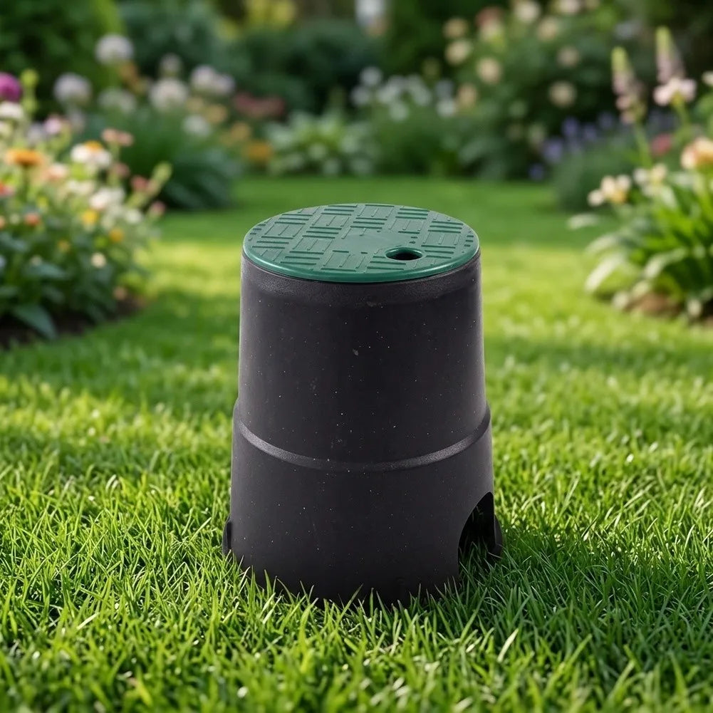 12-inch Valve Box Lid Visibility In Landscape Irrigation Accessories For Gardens Weather Resistant Easy Installation