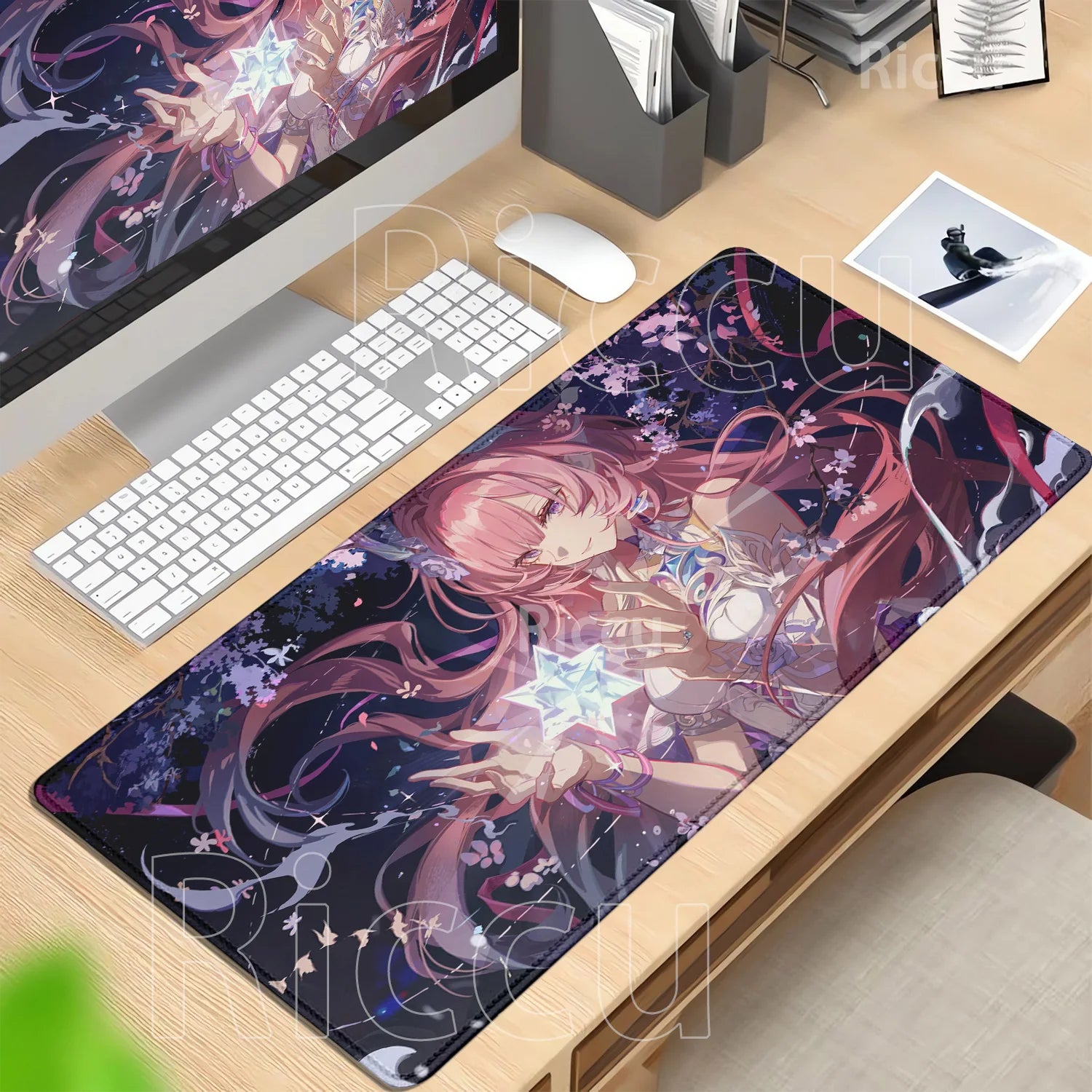 Mouse Pad Honkai Star Rail Cyrene HD printing Pretty Gaming Lock Edge Large Rubber Anime kawaii Mousepad Laptop offices Desk Mat
