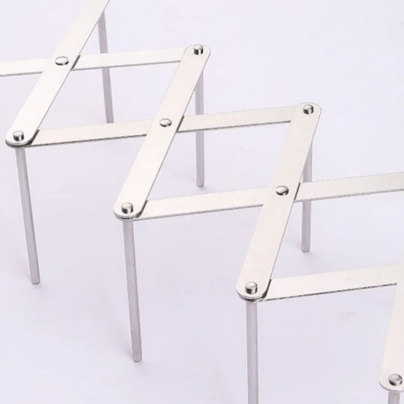 Adjustable Pot Lid & Plate& Pans Multipurpose Organizer Rack Holder Stainless Steel Dish Plate Drying Rack