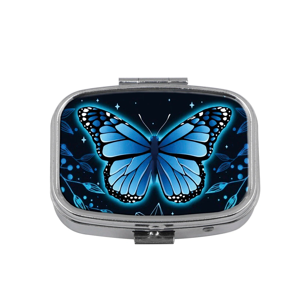 Animals Metal Medicine Box Bird Pill Packaging Health Products Butterfly Moisture Resistant Storage Case Personalized Casket