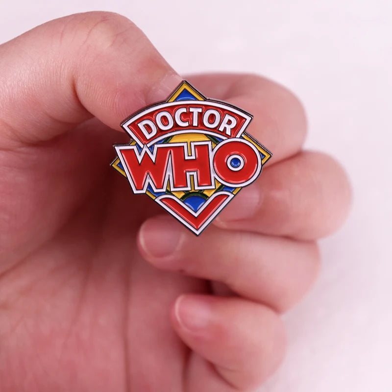 Science Fiction Television Badge Enamel Pin Brooch Jewelry Friends Present