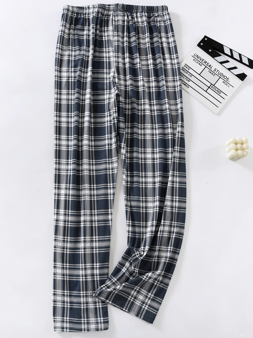 Extra-Large Size, Stylish Men's Pajama Pants for Spring and Autumn, Plus-Size Casual Home Pants, Thin Long Pants for Lounging at Home