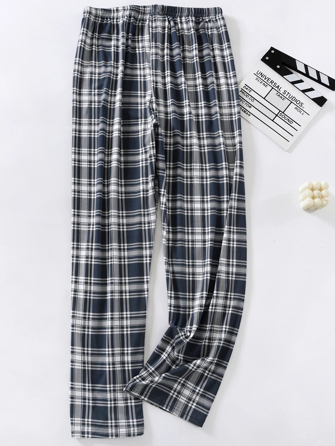 Extra-Large Size, Stylish Men's Pajama Pants for Spring and Autumn, Plus-Size Casual Home Pants, Thin Long Pants for Lounging at Home
