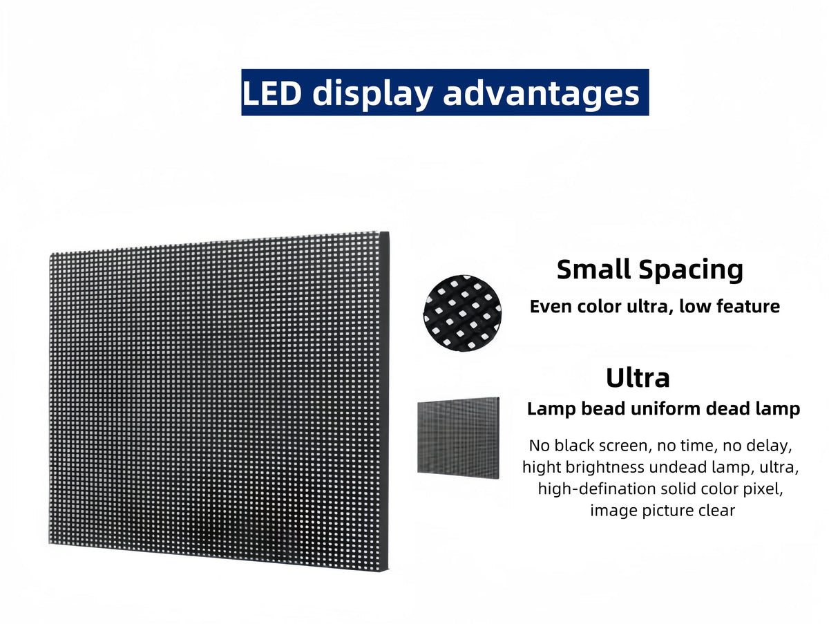 Hot-selling custom-made indoor P2.976 LED screen/LED video wall from Chinese factory