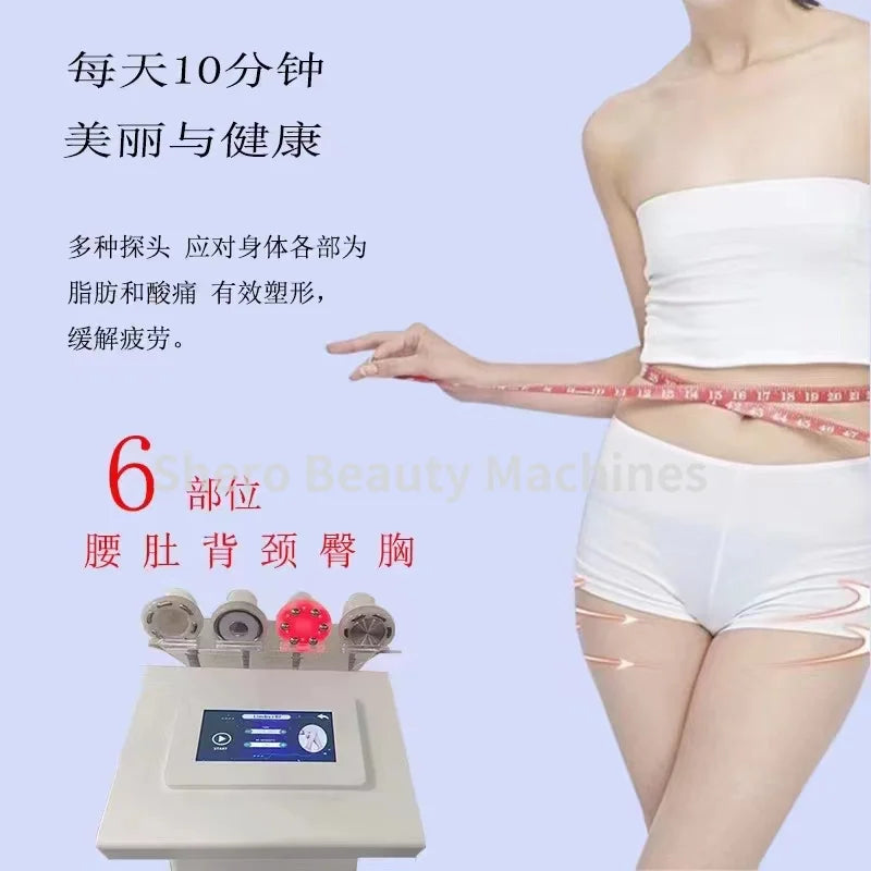 4 In 1 Vacuum Cavitation Machine Body Shaping Massage Lift Cellulite Removal Fat Burning Body Slimming Machine For Weight Loss