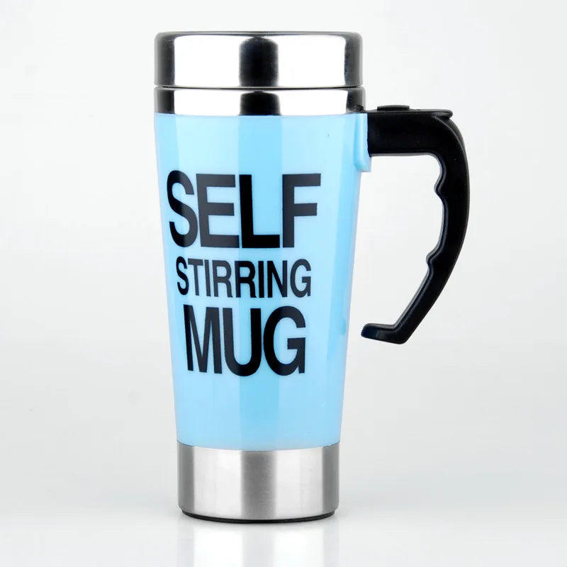 450ML Automatic Stirring Electric Mixing Cup Coffee Milk Self Stirring Mug Stainless Steel Thermal Smart Double Insulated Cup