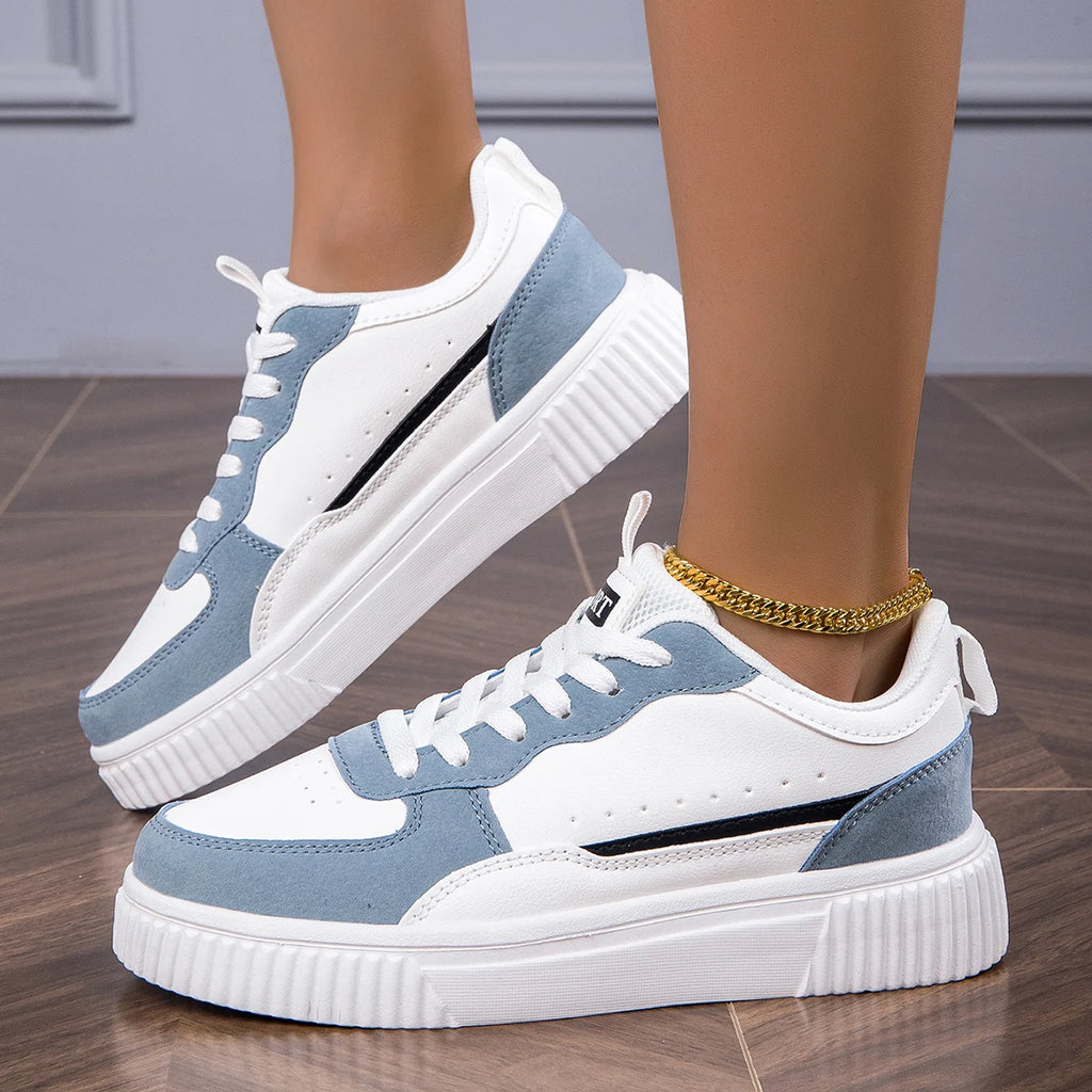 Men's Casual Platform Shoes Fashion Sneakers, Men's Daily Wear Lightweight Walking Shoes, Men's Durable Round Toe Footwear