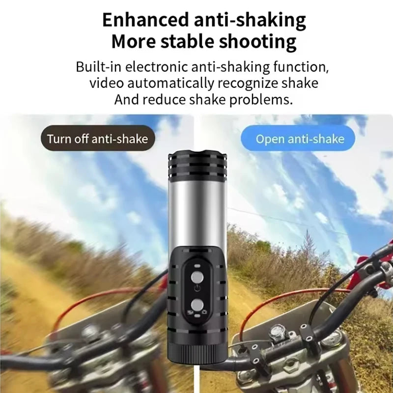 4K Ultra HD Camera Outdoor Hunting Camera Anti Shake Sport DV WiFi Motorcycle Bike Helmet Camera Action Cam Waterproof Bodycam