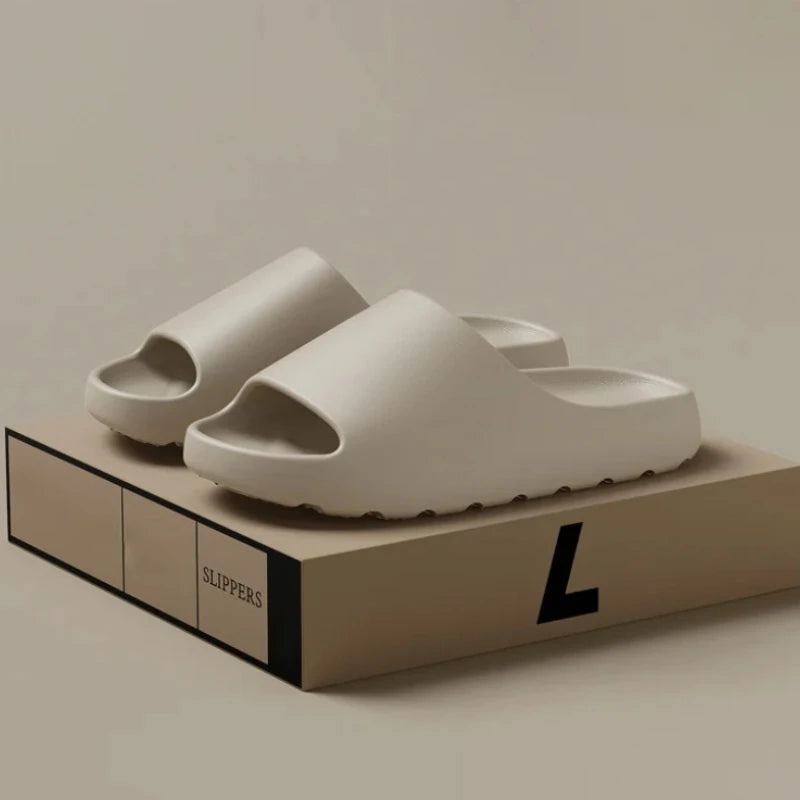 Men and Women Casual Shoes Innovative Design EVA Soft-soled Home Slippers Plus Size 47 48 49 High-quality Exclusive Brand Slides