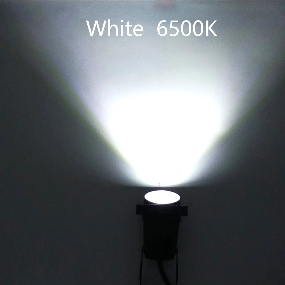 LED Lawn Light Lamp RGB Waterproof Spotlight Green Yellow Courtyard Landscape Illuminated Trees Lights Ground Mounted Floodlight