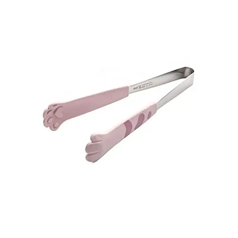 Multifunctional Cat Paw Shape Food Tongs Stainless Steel Kitchen Gadgets Meal Tongs Sandwich Baking Clip Barbecue Tongs