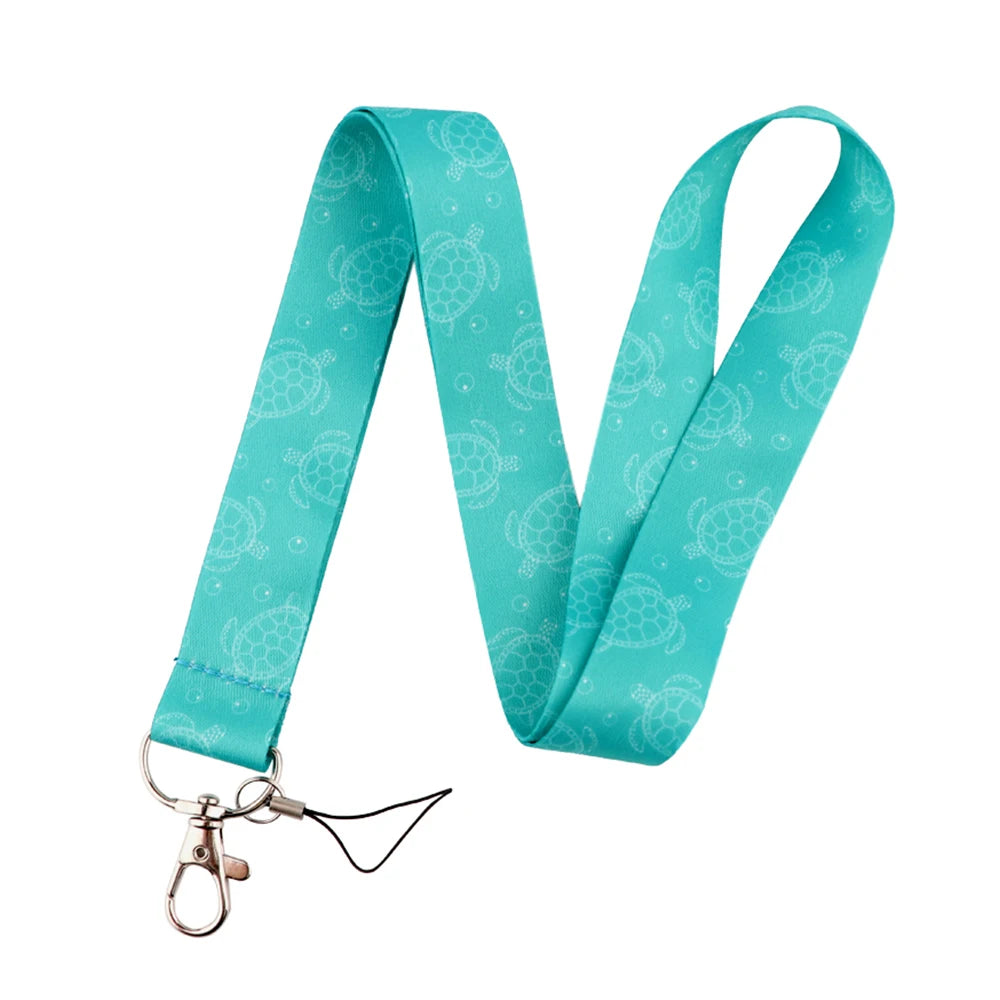100 Designs Cute Art Lanyard for Keys Chain Badge Holder ID Credit Card Pass Hang Rope Lariat Mobile Phone Charm Accessories