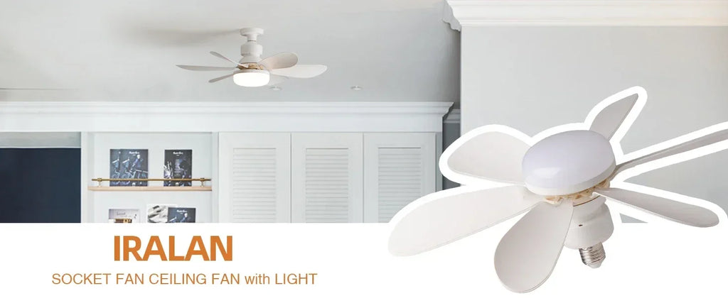 E27 with Remote LED 30W Ceiling Fan Light  Dimming Function  Suitable for Living Room Study and Home Use 85-265V