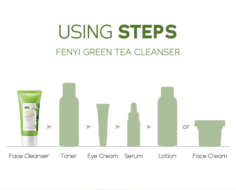 Vitamin C Sakura Facial Cleanser Face Wash Foam Foam Face Cleanser Moisturizing Whitening Anti-aging  Wrinkle Skin Care