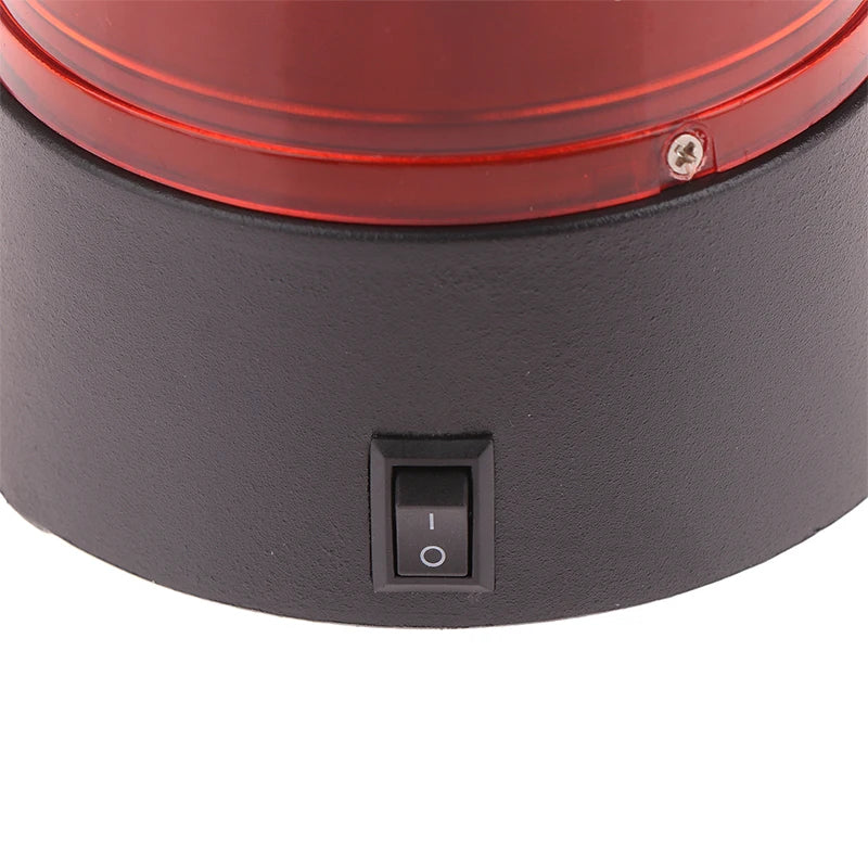 LED Strobe Light for Car: Flashing Circular Signal Lamp, Battery-Powered, Ideal for Ceiling Mount in Truck or School Vehicle