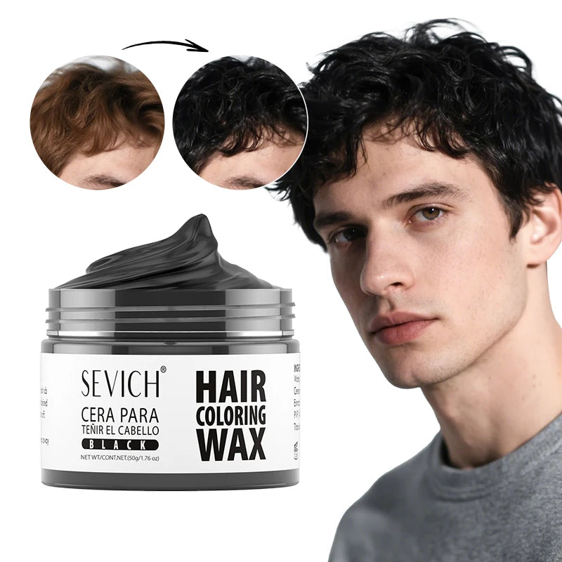 SEVICH 13 Colors Fashion One-Time Hair Color Wax Styling Temporary Dye Cream Gel Diy Mud Pomade For Beards Eyebrow Easy To Wash