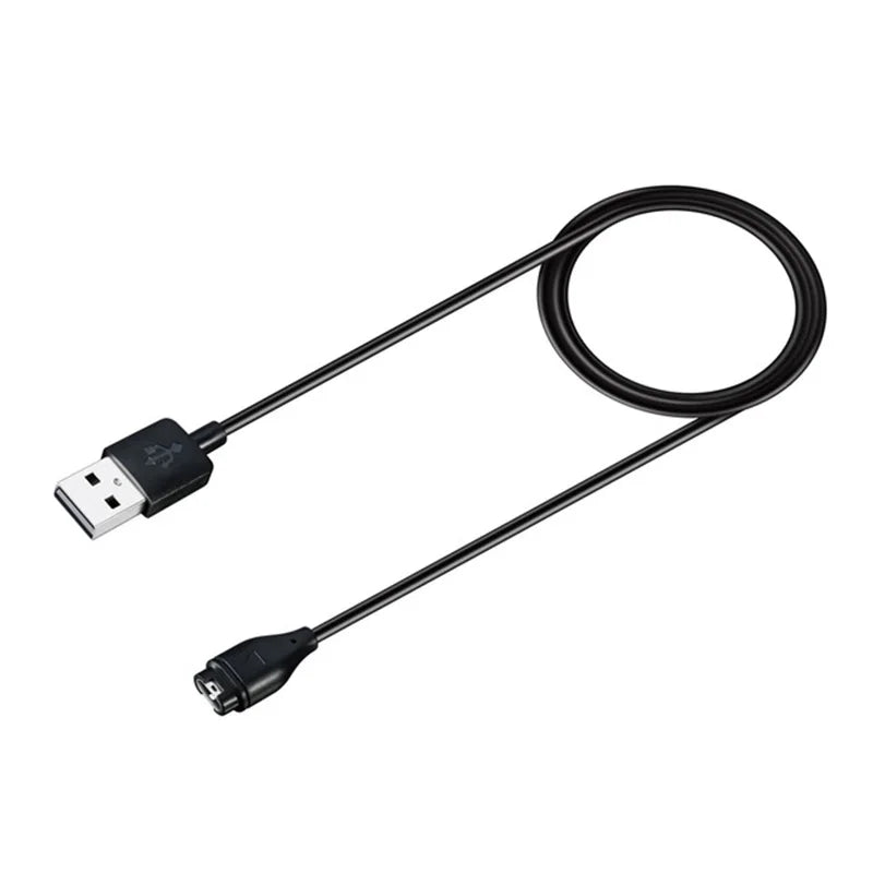 USB Charging Cable For Garmin Watch Fenix 7 7S 7X 6 6S 6X 5 5S 5X Vivoactive 3 4 Venu 2 2S 3 Forerunner 945 With Dustproof Plug