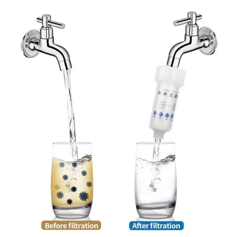 5pcs FILTER Water Filter Cartridge Washing Machine Filter with Adapter Bathroom Water Heater Toilet Household Purifier