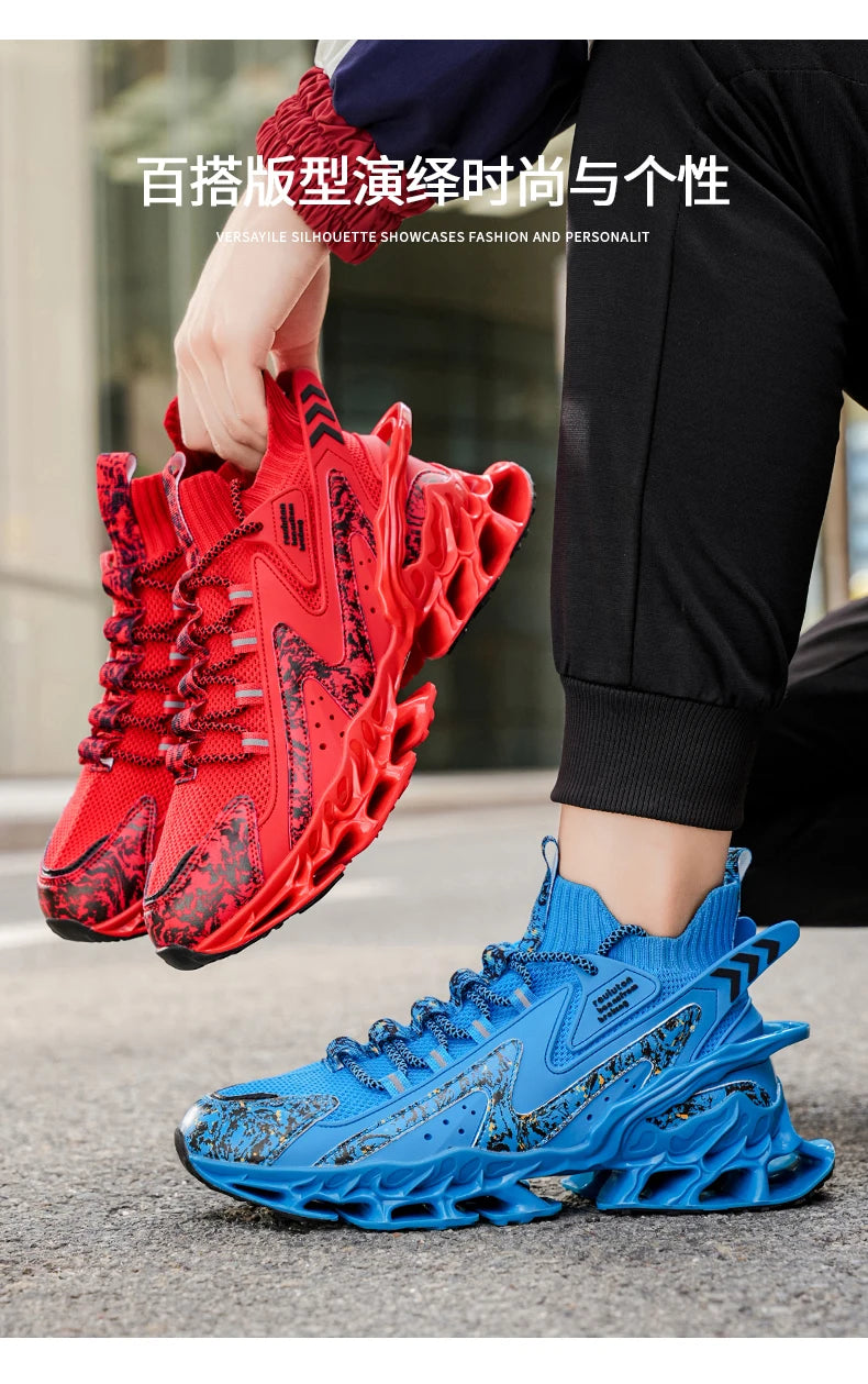 Casual Men's Sneakers Breathable Luxury Trainer Race Shoes Fashion Running Tenis for Men And Women