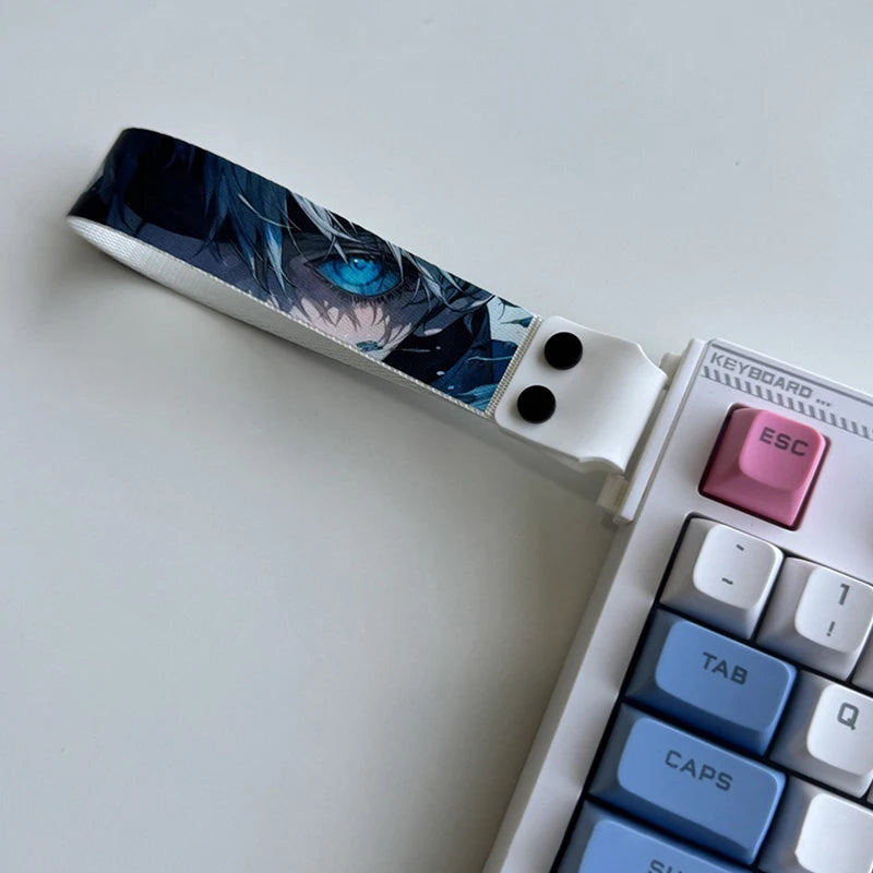 Keyboard Ribbon Mechanical Keyboard Strap Universal Personalized Anime Keyboard Ribbon Keyboard Decor Accessories