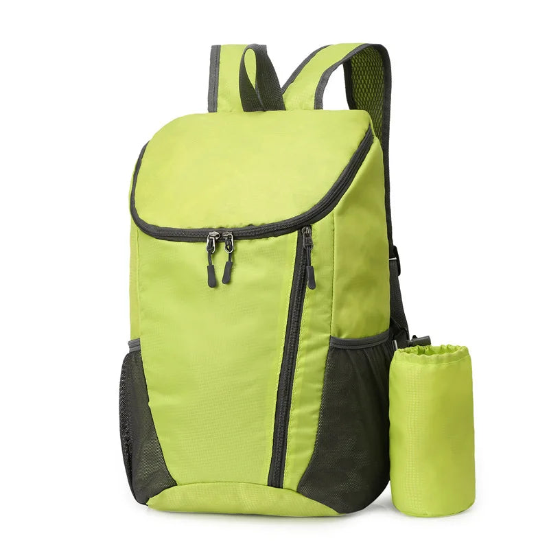 Large Capacity Sport Mountaineering Backpack - Lightweight Foldable Waterproof Outdoor Travel Bag for Sports