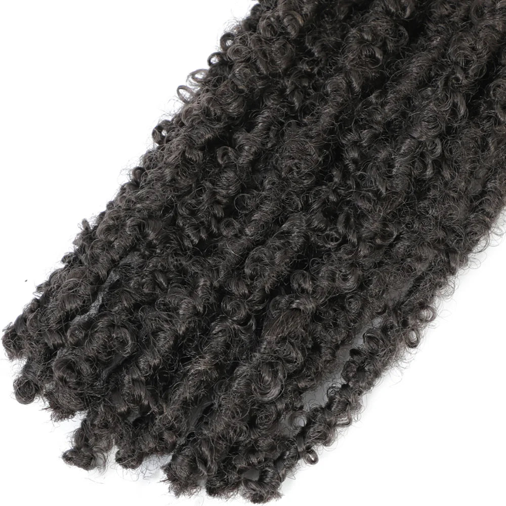 12 14 18 24 36 Inches Distressed Butterfly Locs Crochet Hair Faux Locs Crochet Braids Messy Soft Locs Braiding Hair Extensions