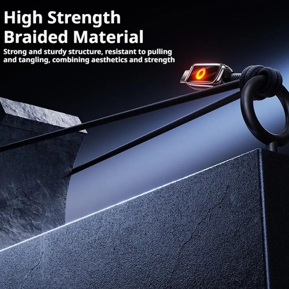 PD 100W USB C Cable 2M Super Fast Charge Self Automatic Power Off Usb A Or Type C To C Cable For iPhone 18 17 16 Xiaomi Sumsang