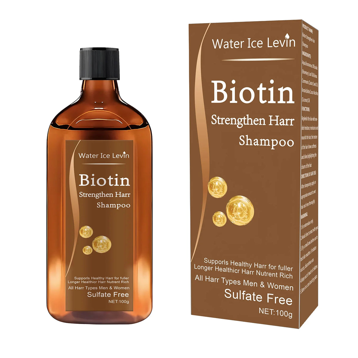 Anti-Hair Loss Treatment for Men and Women Rapid Thickening and Re-Oil Beauty HealthBiotin Hair Growth Shampoo