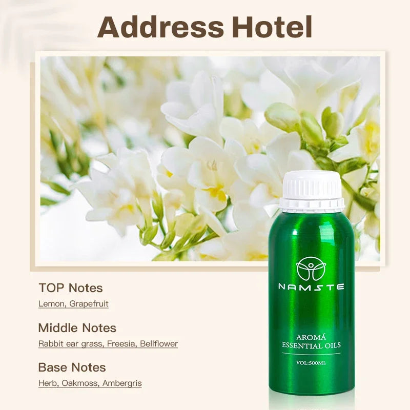 Essential Oils 500ML Perfume Namste Scent Machine Home Electric Aroma Diffuser Flavoring Room Fragrance Air Freshener