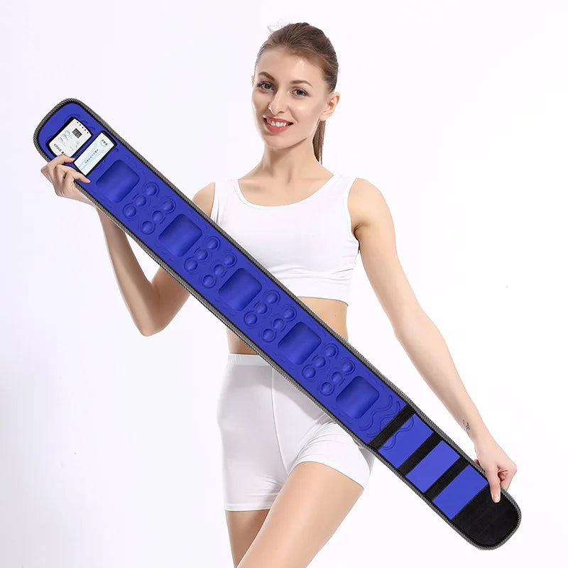 Portable Lazy Fitness Fat Slinger Belt Vibration Shaping Beauty Body Slimming and Abdominal Compression Machine Vibration Plate