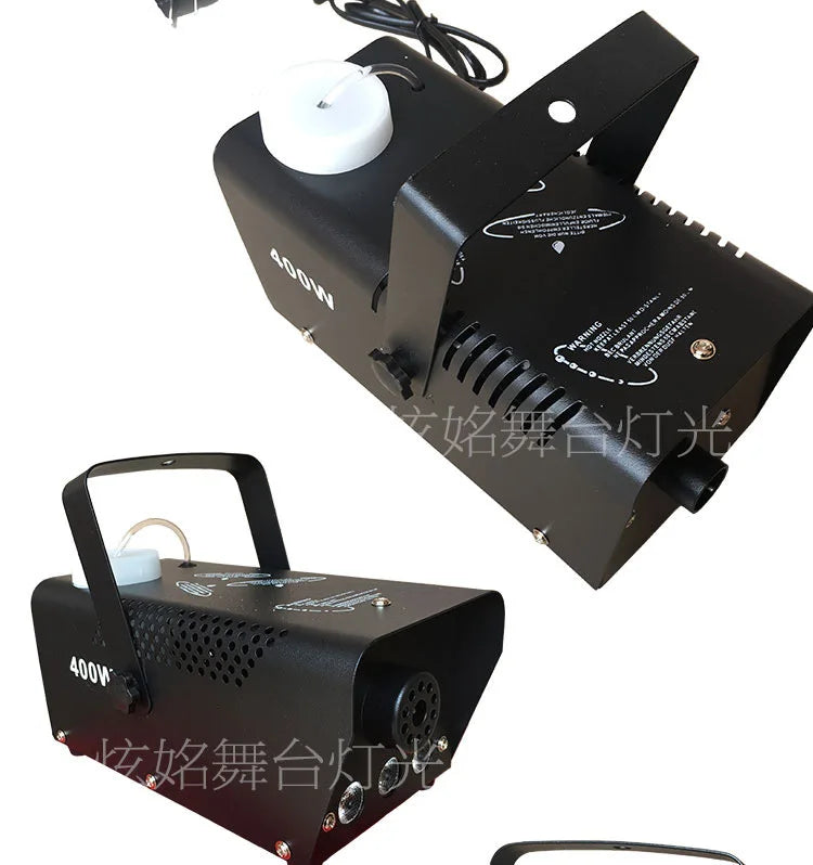 500W LED Smoke Machine Stage Fog Remote Control For Halloween Party Wedding DJ