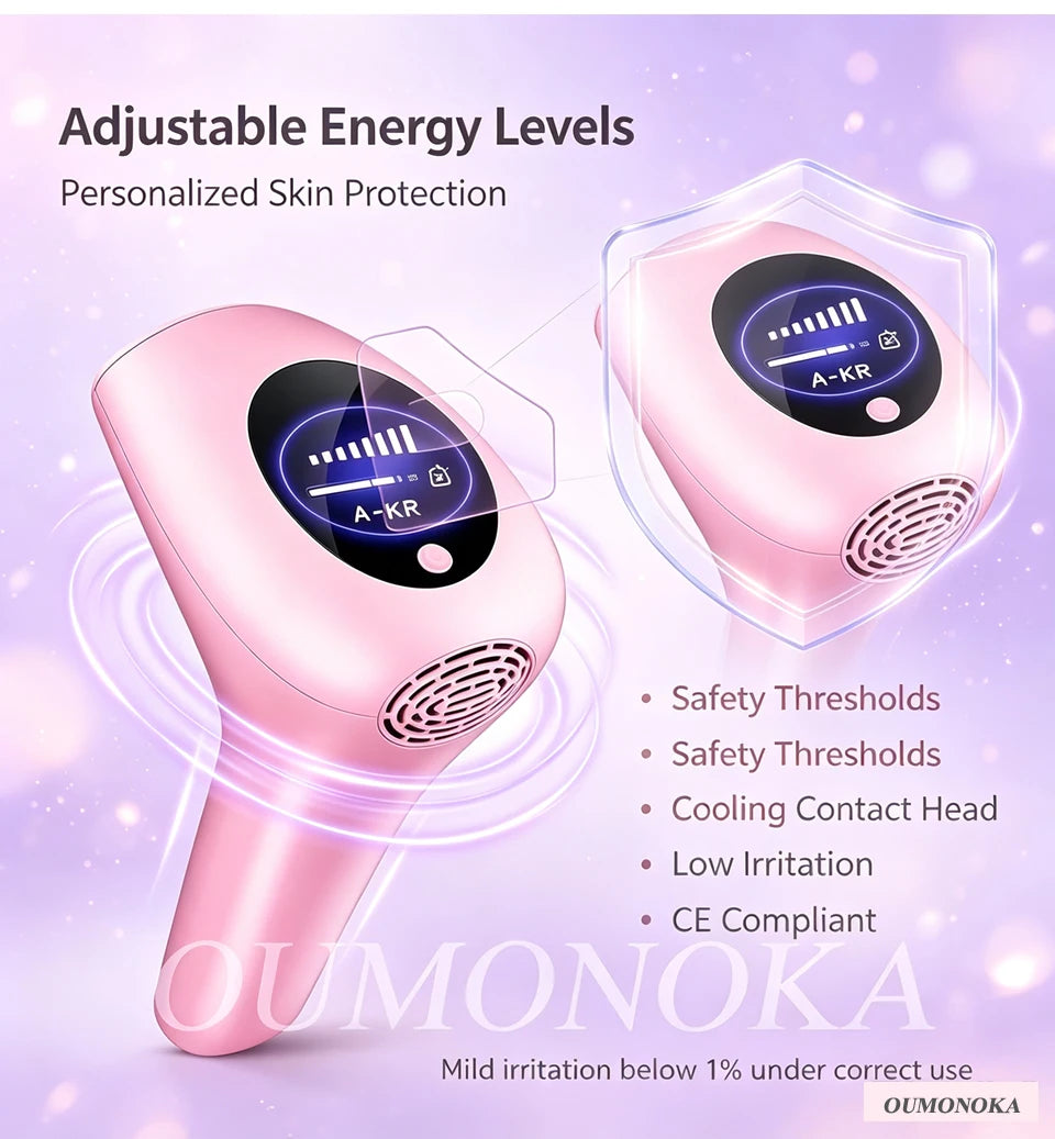 IPL Permanent Laser Epilator  Beauty Women's Shaver Bikini Care Appliances Facial Massage Photoepilator Choice Laser Hair Remova