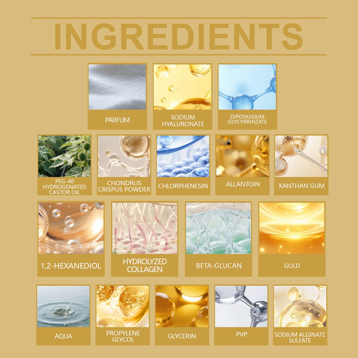 24K Golden Under Eye Mask Patches Hydrolyzed Collagen Moisturizing Firming Anti Dark Circles Eyes Care Eyepatch Beauty Mask