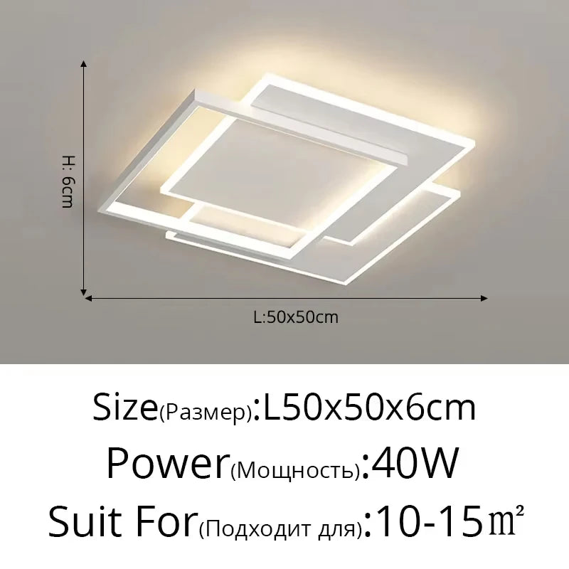 LED Home Lighting Ceiling Lamp For Living Room Bedroom Dining Room Kitchen Modern Room Decoration Hall Lighting Indoor Lighting