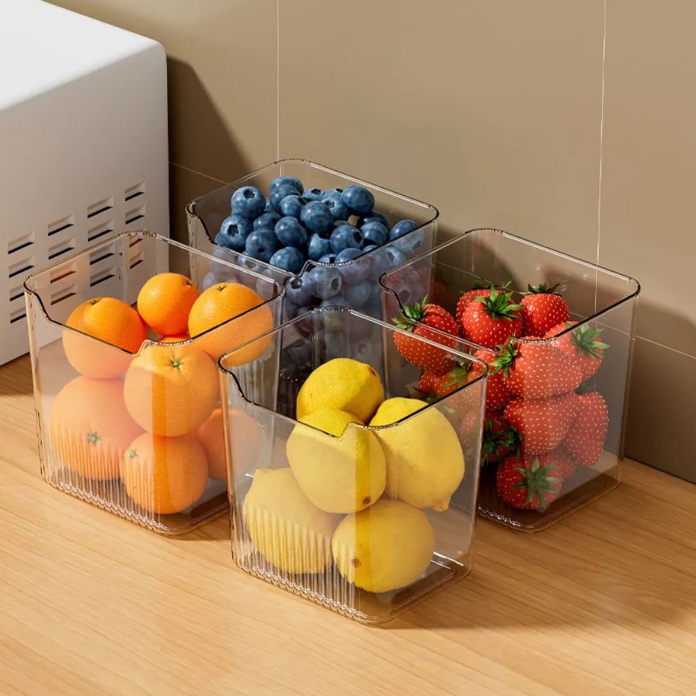 Multifunctional Refrigerator Side Door Storage Box Kitchen Organizer Food Classification Shelf Fridge Organizer Rack